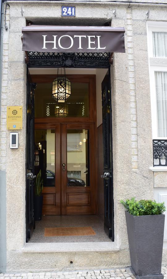 Lusitana Hotel Porto Bagian luar foto